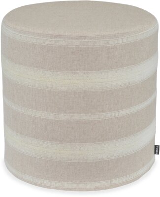 H.O.C.K. Collin Hocker rund Pouf ø45x45cm Streifen...