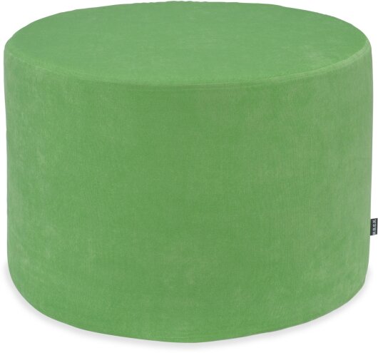 H.O.C.K. Versatil Hocker rund Pouf ø60x40cm Uni esmerald green col. 50