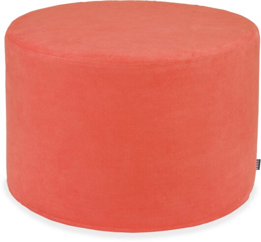 H.O.C.K. Versatil Hocker rund Pouf ø60x40cm Uni orange col. 33