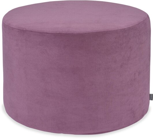 H.O.C.K. Versatil Hocker rund Pouf ø60x40cm Uni mauve lila col. 23