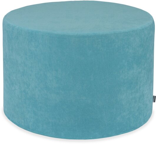 H.O.C.K. Versatil Hocker rund Pouf ø60x40cm Uni türkis col. 54